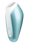 Stimulator clitoris Satisfyer Love Breeze cu suctiune si 11 moduri de vibratii, incarcare USB, silentios, silicon premium, bleu ErosVita