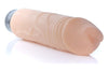 Vibrator realist Real Skin Multispeed 22 cm, intensitate vibratii reglabila, bej ErosVita