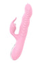 Vibrator Rabbit G-spot MARCIA, roz – 20 moduri, încălzire și rotație