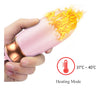 Ou vibrator Jaiko Love Egg functie de incalzire, control vocal, telecomanda wireless si incarcare USB, silicon medicinal, roz