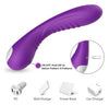 Vibrator LEGEND cu 9 moduri de vibratii si incarcare magnetica, silentios, silicon premium, mov