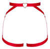Portjartier sexy Elianes – accesoriu erotic provocator, roșu