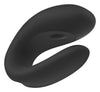 Vibrator pentru cuplu U-shape Satisfyer Double Joy cu 10 moduri de vibratii, 2 motoare si aplicatie smart, incarcare USB, negru ErosVita