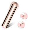 Vibrator clitoris Bullet Rock cu 9 moduri de vibratii si incarcare USB, 9 cm, auriu rose SOLLUXE® Every box holds joy-unbox it!