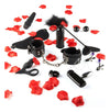 Lovetoy Starter Kit – Set BDSM de initiere, 8 piese bondage negru