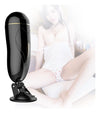 Masturbator FOXSHOW cu 7 moduri de vibratii, incarcare USB si functii interactive, casti incluse