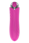Mini Vibrator Exclusive Bullet cu 10 moduri de vibratii si incarcare USB, 9 cm, roz SOLLUXE® Every box holds joy-unbox it!