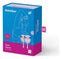 Set 2 cupe menstruale Satisfyer din silicon medical premium, Feel Good, lila