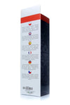 Vibrator realistic Real Skin Multispeed 20 cm,intensitate vibratii reglabila, negru