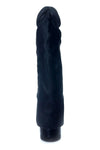 Vibrator realist Real Skin Multispeed 22.5 cm, intensitate vibratii reglabila, negru ErosVita