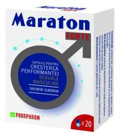Capsule MARATON FORTE, cresterea performantei sexuale barbati, 20 capsule