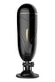 Masturbator FOXSHOW cu 7 moduri de vibratii, incarcare USB si functii interactive, casti incluse
