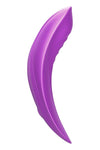 Stimulator clitoris cu 10 moduri de vibratii, ultrasubtire si portabil, telecomanda wirelss, incarcare USB, mov ErosVita