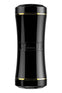 Masturbator FOX ultrarealist, cu capat dublu si material CyberSkin, negru