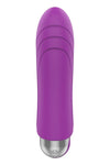 Vibrator clitoris Exclusive Bullet cu 10 moduri de vibratii si incarcare USB, 9 cm, mov SOLLUXE® Every box holds joy-unbox it!