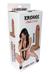 Vibrator realistic KRONOS LOVECLONEX 17.5 cm, 7 moduri de vibratii SOLLUXE® Every box holds joy-unbox it!