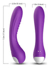 Vibrator LEGEND cu 9 moduri de vibratii si incarcare magnetica, silentios, silicon premium, mov