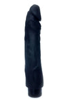 Vibrator realist Real Skin Multispeed 22.5 cm, intensitate vibratii reglabila, negru ErosVita
