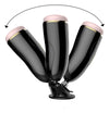 Masturbator FOXSHOW cu 7 moduri de vibratii, incarcare USB si functii interactive, casti incluse