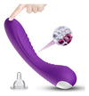 Vibrator LEGEND cu 9 moduri de vibratii si incarcare magnetica, silentios, silicon premium, mov