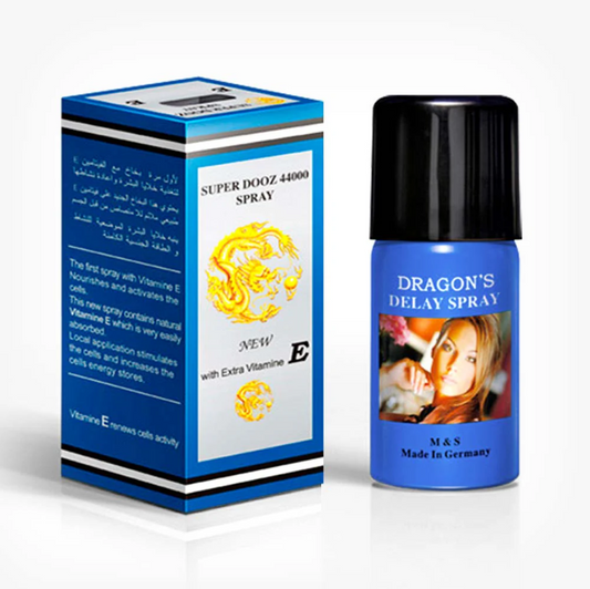 Spray puternic Super Dooz 44000, pentru intarzierea ejacularii, 45 ml SOLLUXE Every box holds joy - unbox it!