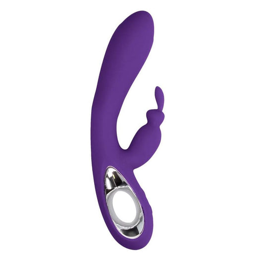 Vibrator Rabbit BELLA cu 36 moduri de vibratii si incarcare USB, flexibil, silentios, silicon premium, mov SOLLUXE® Every box holds joy-unbox it!
