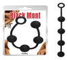 Bile anale Storm din silicon, marime L - lungime 49 cm, diamtru 4.9 cm, negru ErosVita