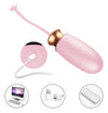 Ou vibrator Jaiko Love Egg functie de incalzire, control vocal, telecomanda wireless si incarcare USB, silicon medicinal, roz