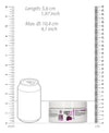 Lubrifiant Fist It Anal Relaxer cu efect relaxant si textura extra alunecoasa, pe baza de apa, 300 ml ErosVita