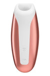Stimulator clitoris Satisfyer Love Breeze cu suctiune si 11 moduri de vibratii, incarcare USB, silentios, silicon premium, rose gold ErosVita