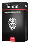 Capsule HIMM, pentru potență, erecții puternice și îmbunătățirea performanțelor intime, 20 buc
