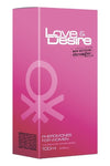 Parfum natural cu feromoni Love & Desire, pentru femei, 100 ml