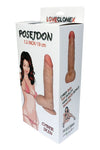 Dildo realistic POSEJDON LOVECLONEX 19 cm, flexibil - 21 - 00008