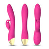 Vibrator Rabbit BONNIE cu 9 moduri de vibratii si incarcare USB, flexibil, silentios, silicon premium, roz SOLLUXE® Every box holds joy-unbox it!