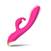 Vibrator Rabbit BONNIE cu 9 moduri de vibratii si incarcare USB, flexibil, silentios, silicon premium, roz SOLLUXE® Every box holds joy-unbox it!
