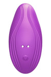 Stimulator clitoris cu 10 moduri de vibratii, ultrasubtire si portabil, telecomanda wirelss, incarcare USB, mov ErosVita