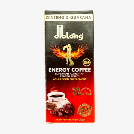 Cafea afrodisiac premium concentrat, DIBLONG GINSENG COFFEE, unisex, pentru potenta, erectie, anti ejaculare precoce si cresterea libidoului, 100% natural, 10 gr - 020132