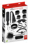 Coffret Bondage SM 10 Pieces – Set complet BDSM 10 piese, negru