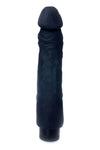 Vibrator realist Real Skin Multispeed 22.5 cm, intensitate vibratii reglabila, negru ErosVita