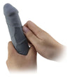 Prelungitor realist din silicon Pretty Love pentru barbati - manson penis cu efect de marire, negru
