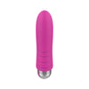 Mini Vibrator Exclusive Bullet cu 10 moduri de vibratii si incarcare USB, 9 cm, roz SOLLUXE® Every box holds joy-unbox it!