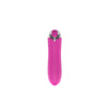 Mini Vibrator Exclusive Bullet cu 10 moduri de vibratii si incarcare USB, 9 cm, roz SOLLUXE® Every box holds joy-unbox it!