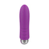 Vibrator clitoris Exclusive Bullet cu 10 moduri de vibratii si incarcare USB, 9 cm, mov SOLLUXE® Every box holds joy-unbox it!