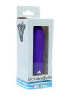 Vibrator clitoris Exclusive Bullet cu 10 moduri de vibratii si incarcare USB, 9 cm, mov SOLLUXE® Every box holds joy-unbox it!