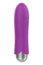 Vibrator clitoris Exclusive Bullet cu 10 moduri de vibratii si incarcare USB, 9 cm, mov
