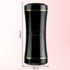Masturbator FOX ultrarealist, cu capat dublu si material CyberSkin, negru SOLLUXE® Every box holds joy-unbox it!