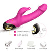 Vibrator Rabbit G-spot Meteor cu 9 moduri de vibratii si incarcare magnetica, flexibil, silentios, silicon premium, roz SOLLUXE® Every box holds joy-unbox it!
