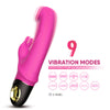 Vibrator Rabbit G-spot Meteor cu 9 moduri de vibratii si incarcare magnetica, flexibil, silentios, silicon premium, roz SOLLUXE® Every box holds joy-unbox it!
