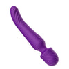 Vibrator Wand Mission cu 9 moduri de vibratii, functie de incalzire si incarcare USB, silentios, mov Erosvita