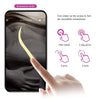 Ou vibrator ABNER cu 12 moduri de vibratii si control prin aplicatie, incarcare USB, silentios, silicon premium, mov Erosvita